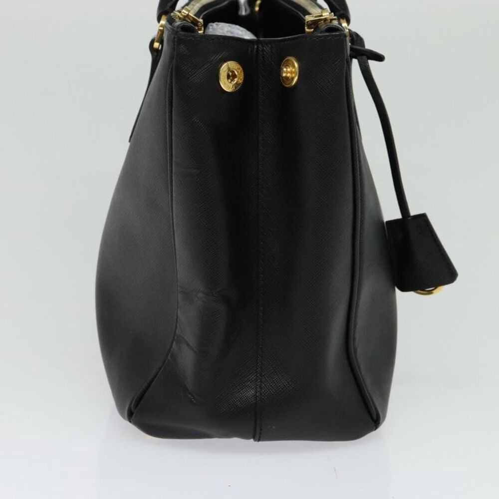 Prada Galleria Black Leather Handbag (Pre-Owned) - Picture 3 of 16